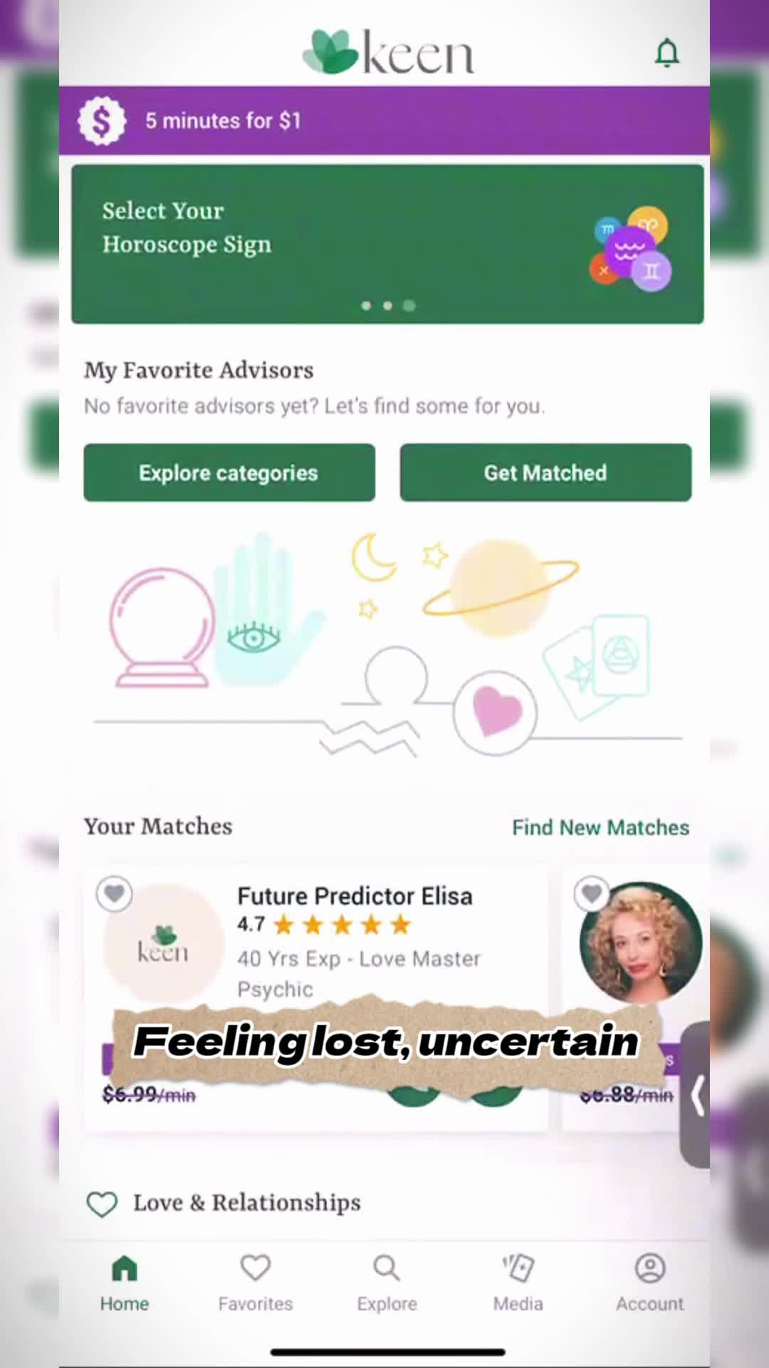 Get 5 minutes for just $1