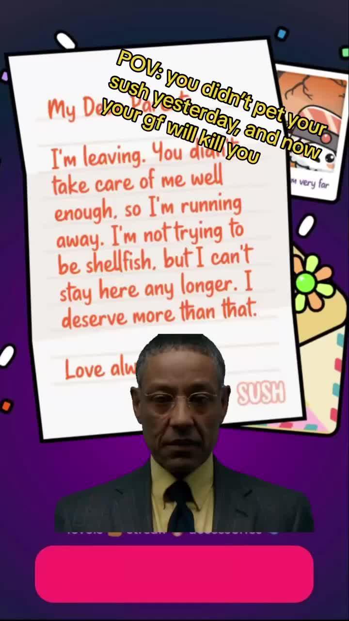 Raise cute sushis with your friends and play together!