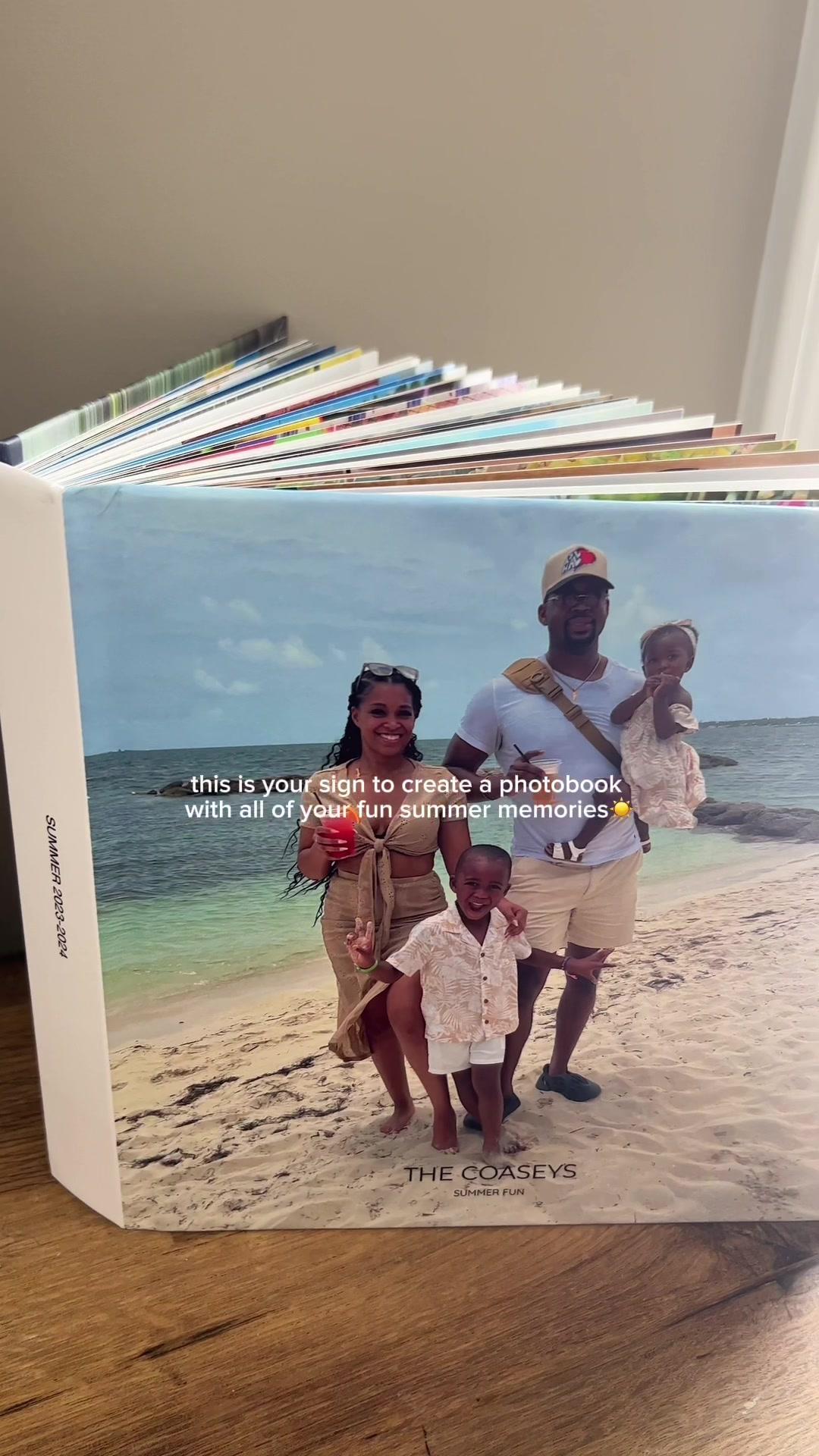 I absolutely love this photobook🤩☀️  #sponsored by @getsimpleprints Catch the Big Summer Sale going on thru July 31st💛 #SummerMemories #BigSummerSale