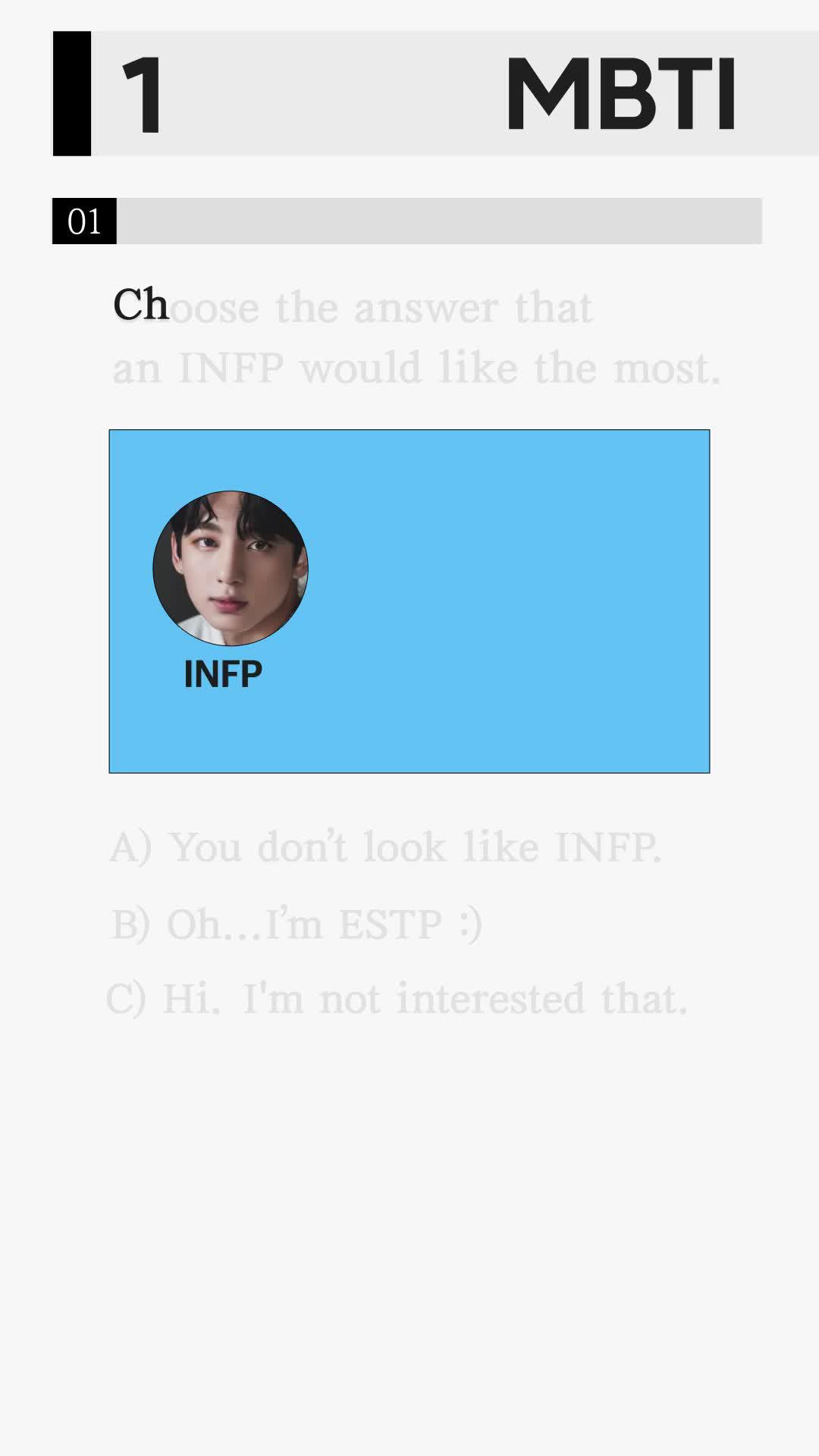 Which MBTI matches me best?
