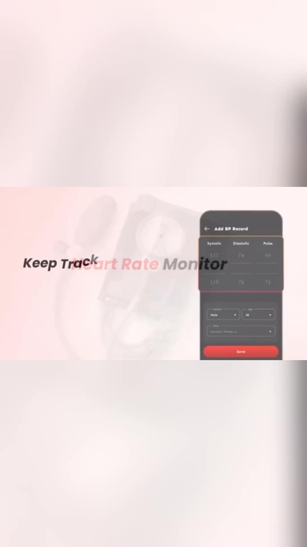 Keep daily blood pressure records