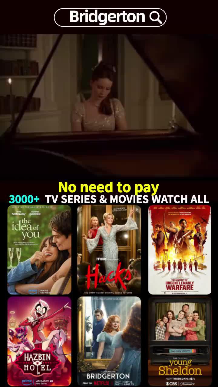 Free movies and TV series to watch！