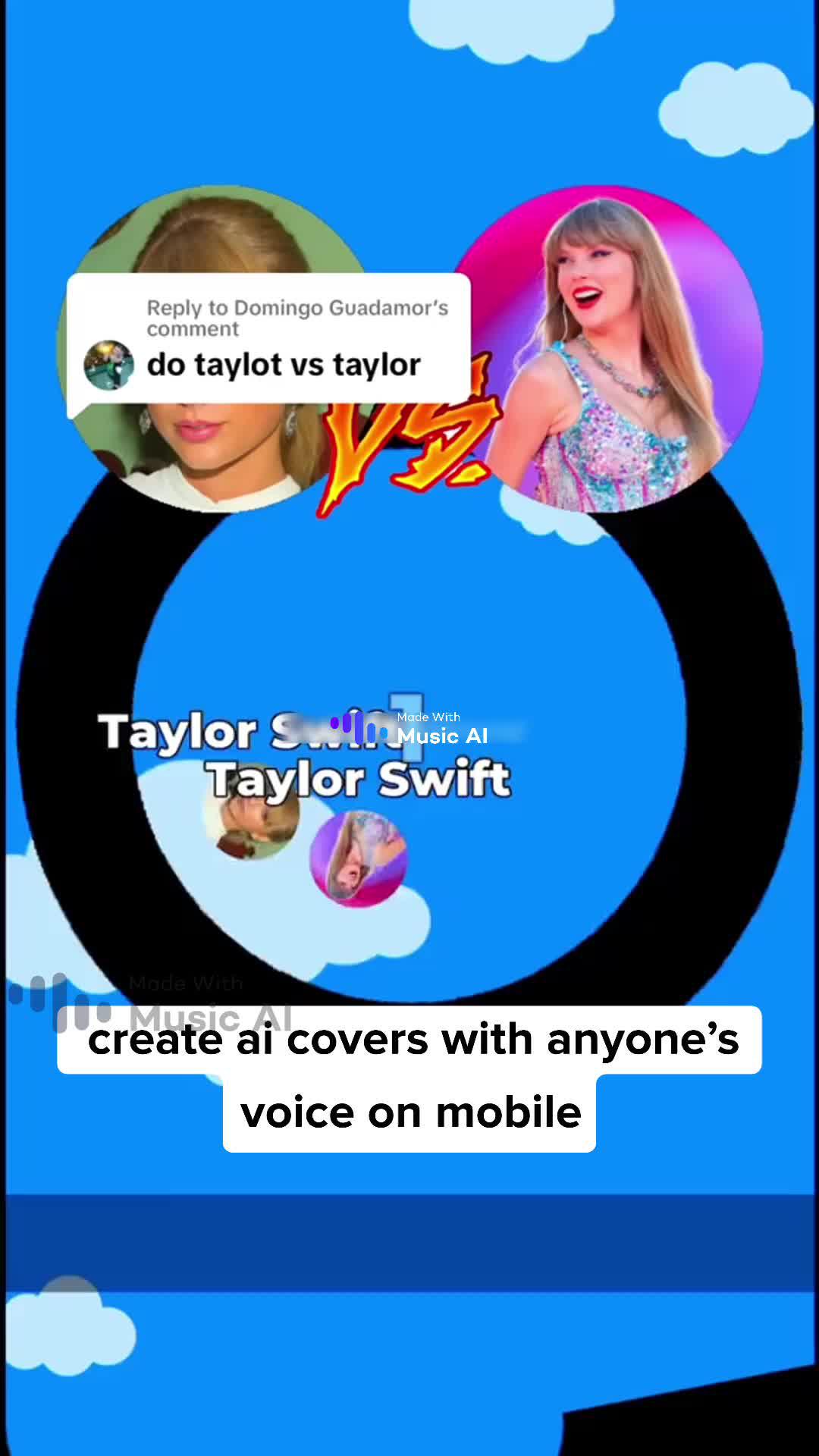 Create AI covers with your own voice on mobile