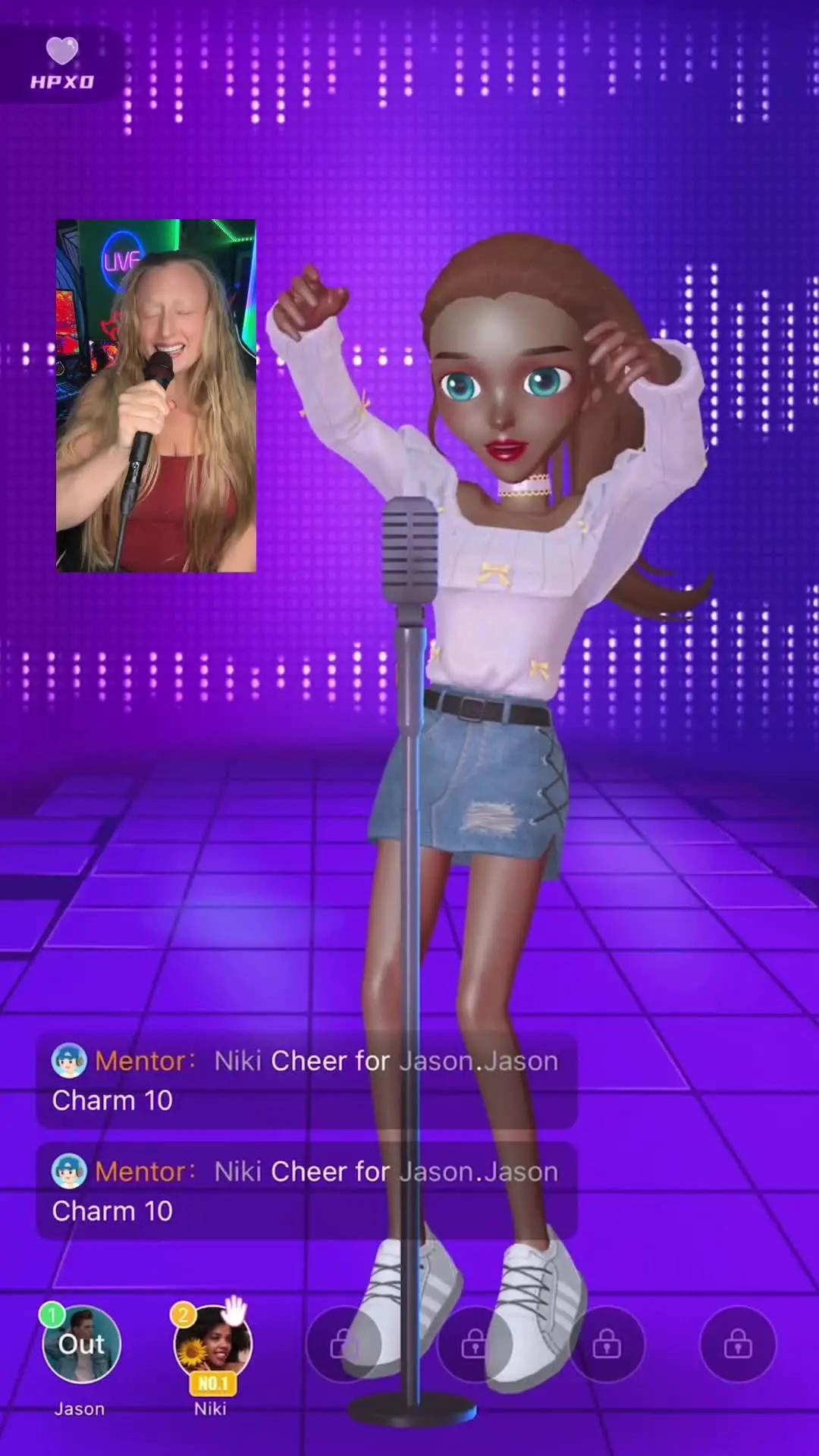 karaoke game that is suitable for playing with friends.