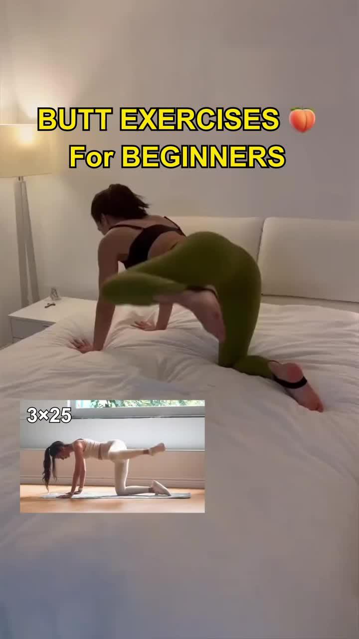 Lazy girl workout! Workout at home at any time, with zero equipment.