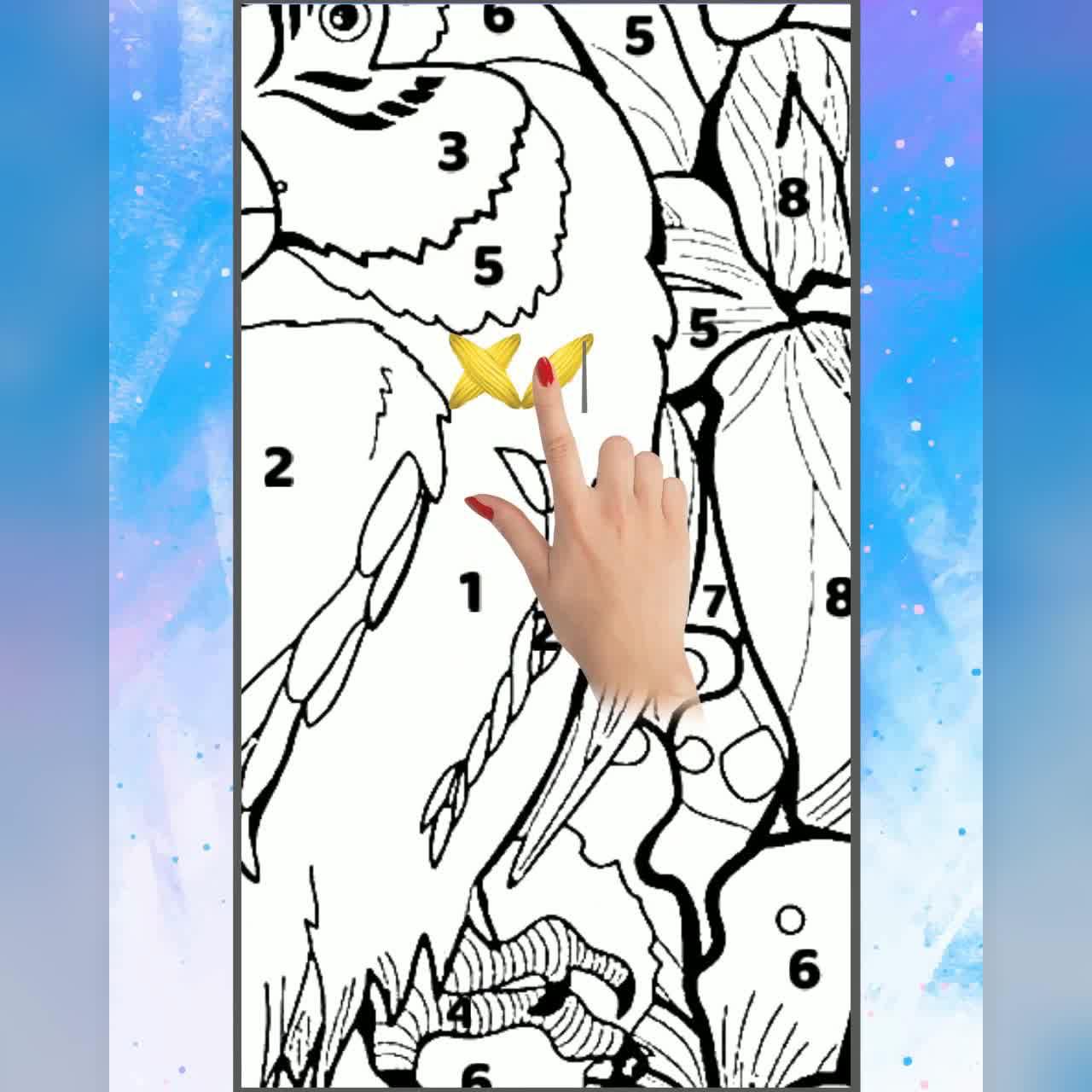 Create art with cross-stitch