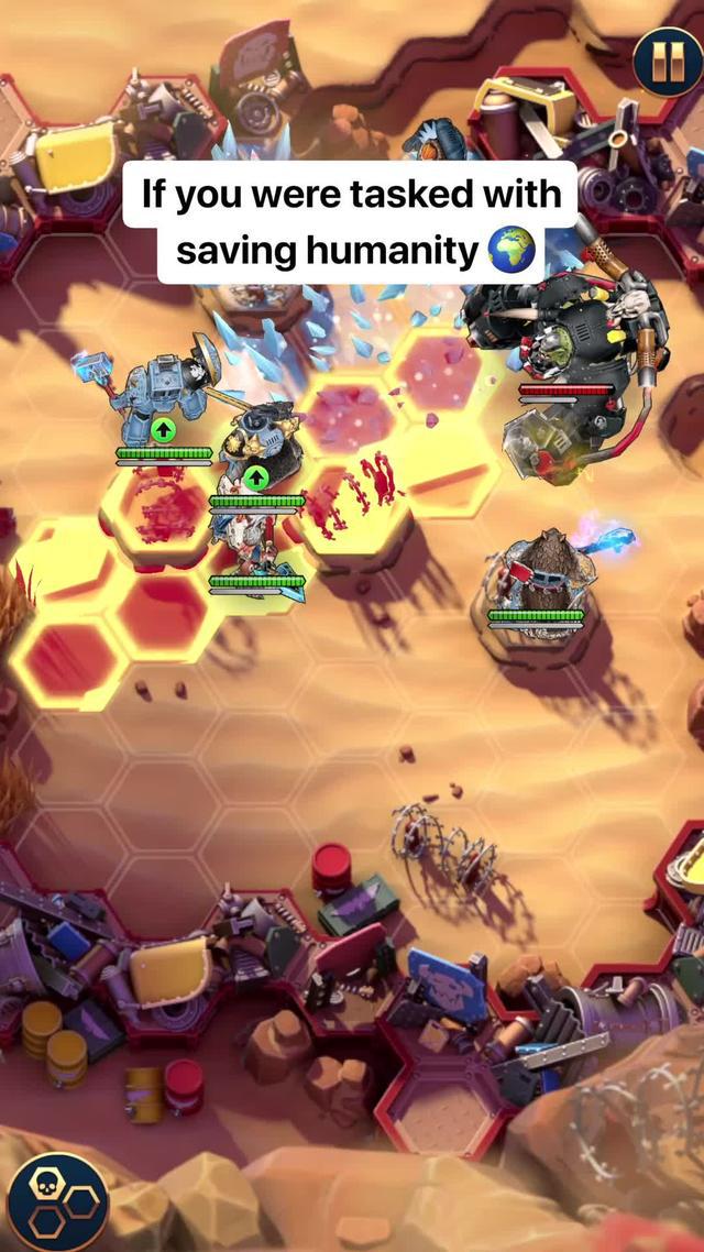 Battle merciless foes and collect champions in Warhammer 40,000: Tacticus!