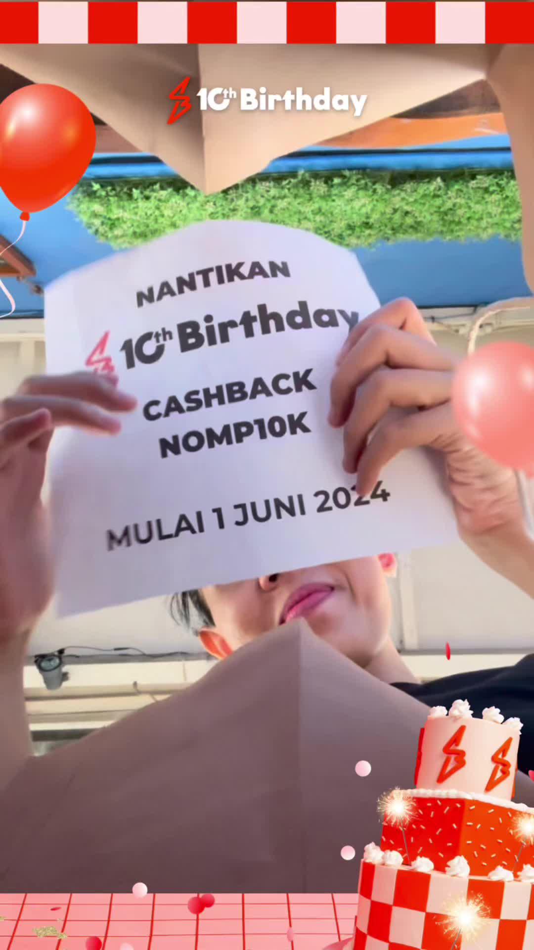 Siap-siap! Bakalan ada bagi-bagi rezeki Cashback Nomp10k di bulan Juni tiap belanja #BukaShopBackDulu