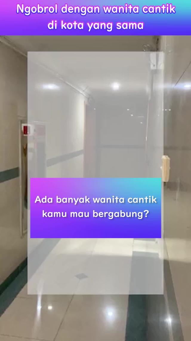 Saya ada di sekitarmu, ingin mencari seseorang untuk diajak ngobrol, bisa bertemu kalau cocok