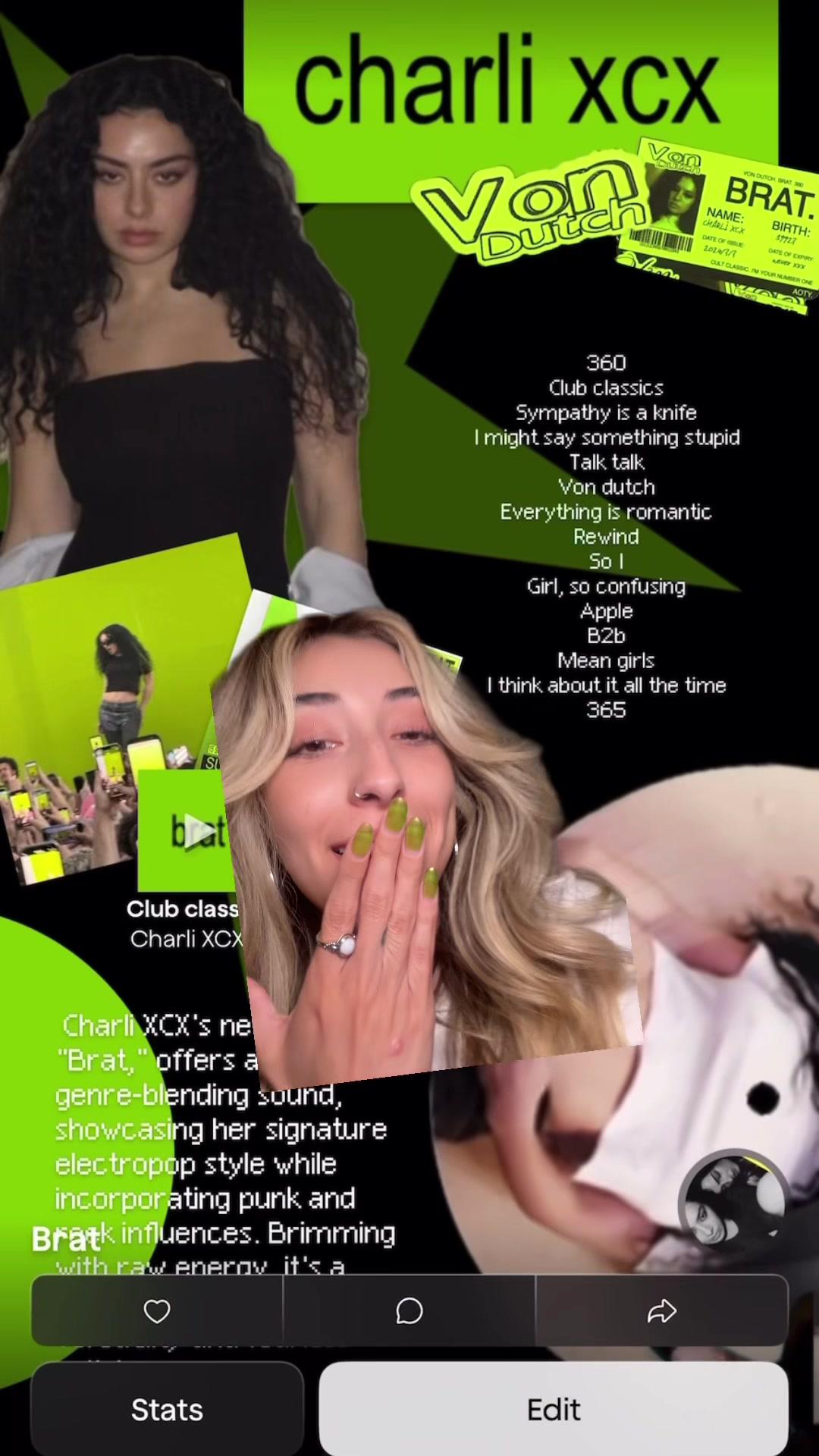 mother is mother-ing #charlixcx #fandom #fanedits #brat