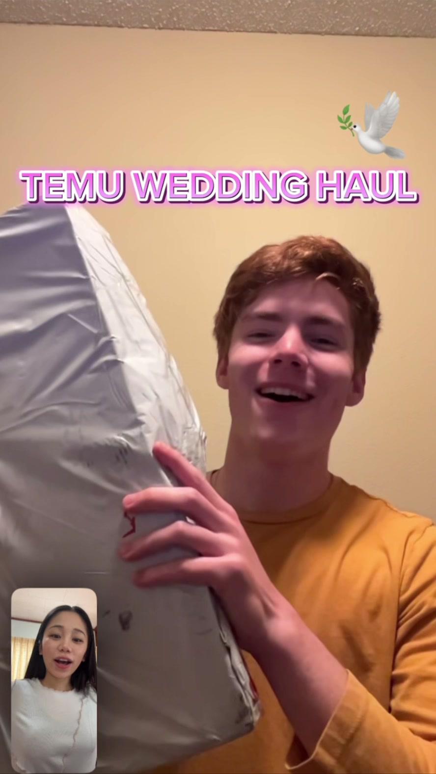 Wedding Haul🕊️🤍💍 🔍 code: dnn6975 in #temu search bar for $100 coupon bundle and 🔗 in bio  #weddinghaul #wedding #weddingtiktok #haul #temu #temuhaul #shopping #bride #weddingonabudget #fyp