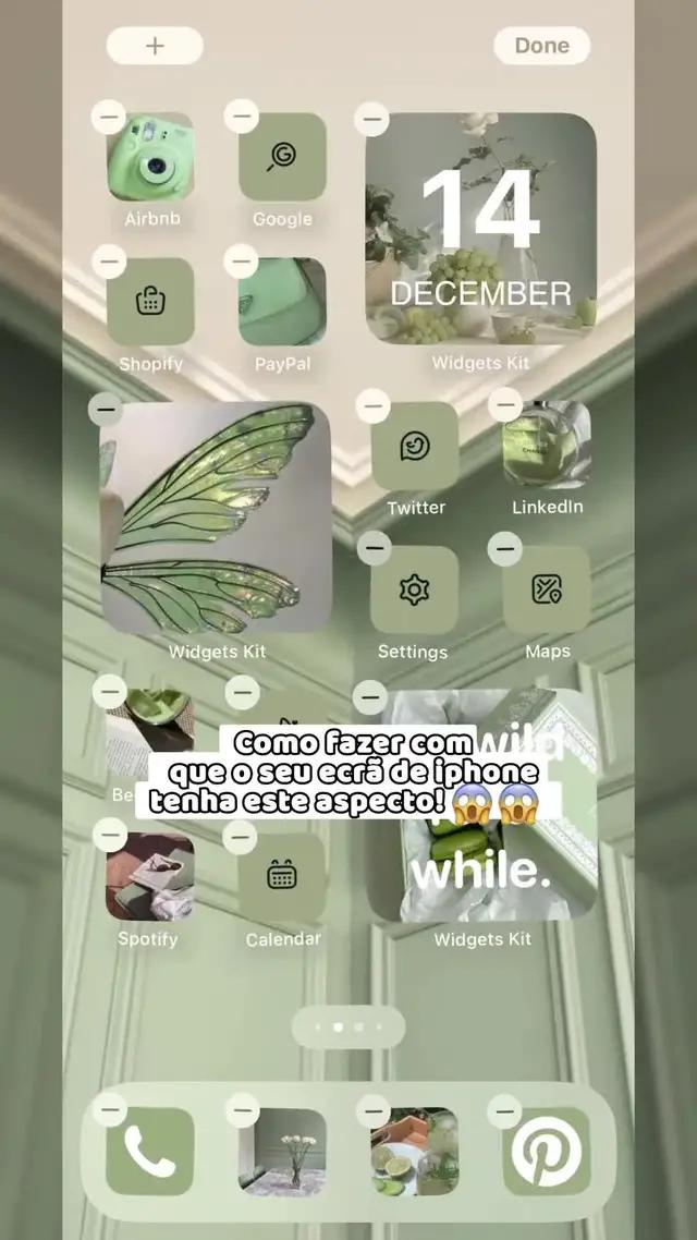 Papéis de parede, widgets e ícones. Rápido e fácil de usar, projete como um profissional!