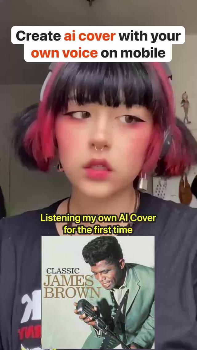 This app makes own AI Cover Song Try it Now!
