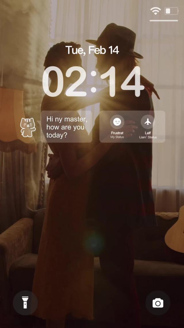 Raise a pet on lock screen!