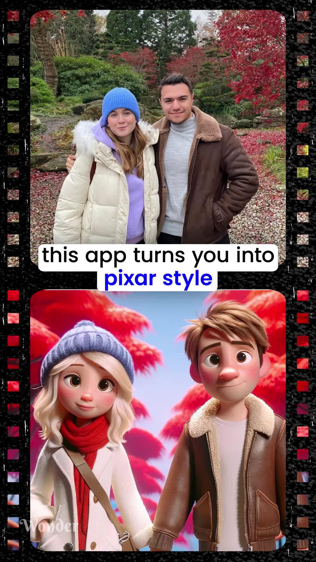 This app turns your photos into amazing AI images!