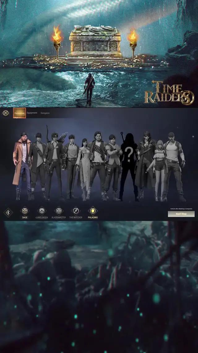Explore an unknown world in the shocking "Time Raiders" mobile game!