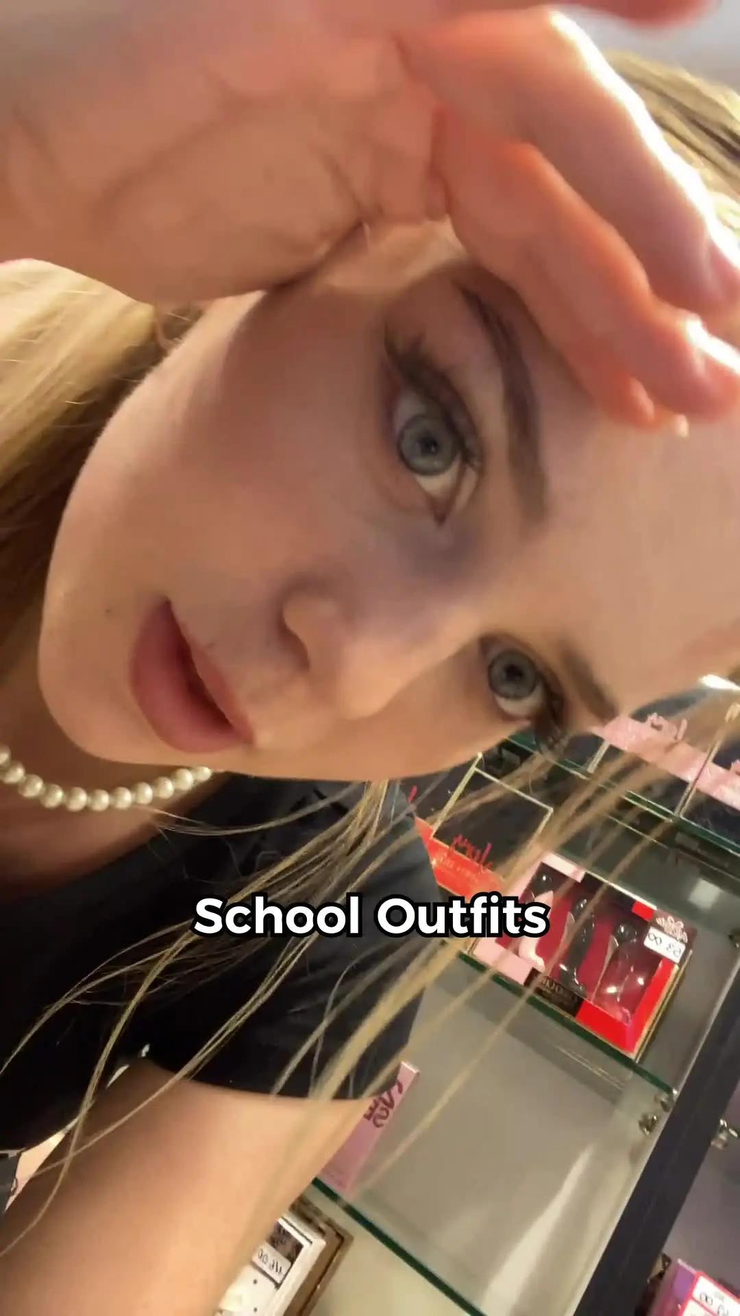 Which school outfit you prefer?#fyp #outfit #schoollife #school