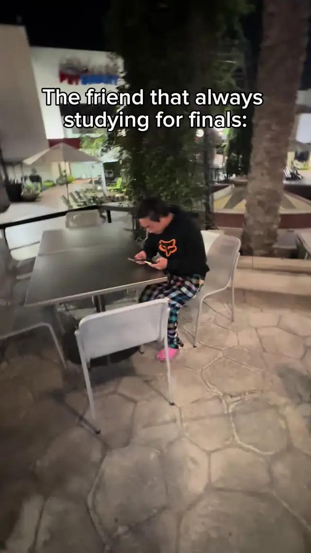 The friend that always studying got finals: #pov#fyp#foryou#foryoupage #gauth #ai #finalsweek #exam #studywithme @Gauth 