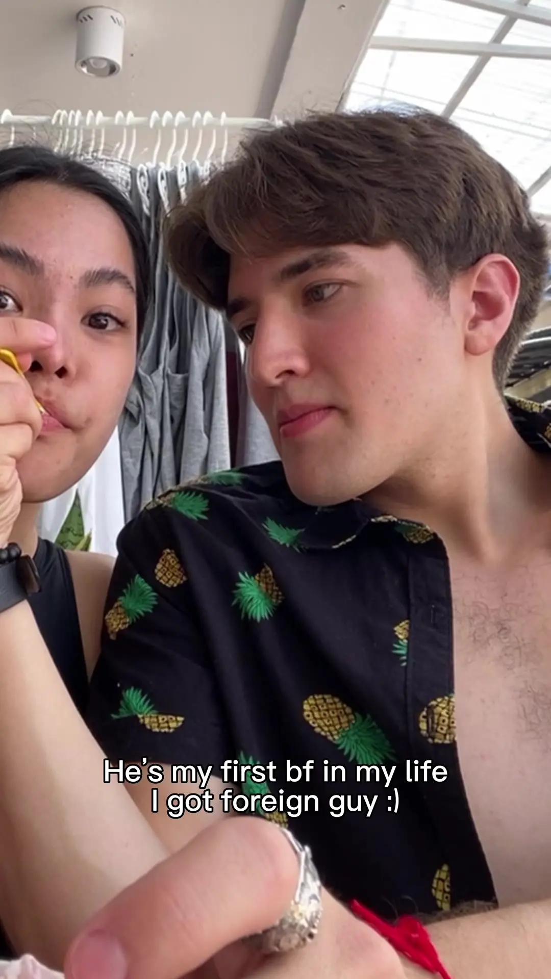 รีวิวแฟนคนแรกในชีวิต เริ่ม!!! #แฟนฝรั่ง #longdistancerelationship 