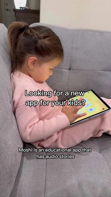 #ad @Moshi Kids has been a game changer in our home. Download the app today from iOS or Google Play stores today and use code VANESSAK6 #moshipartner