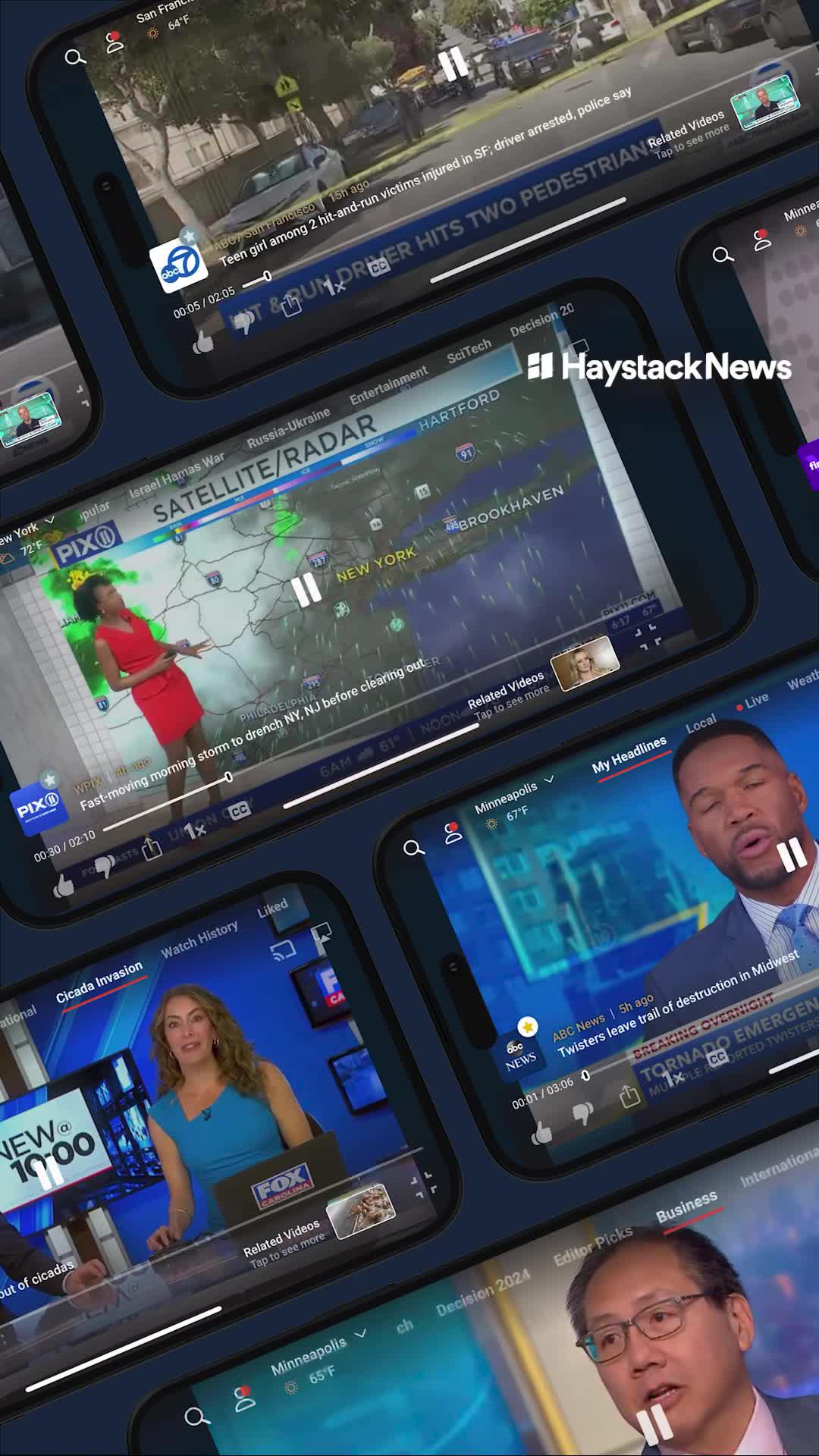 Your news hub awaits. Select from a variety of channels and topics to curate your own newsfeed.