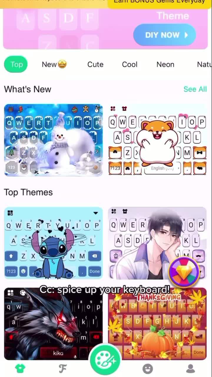 Best IOS App! Cool Fonts, Themes, Symbols and more! Check out now!