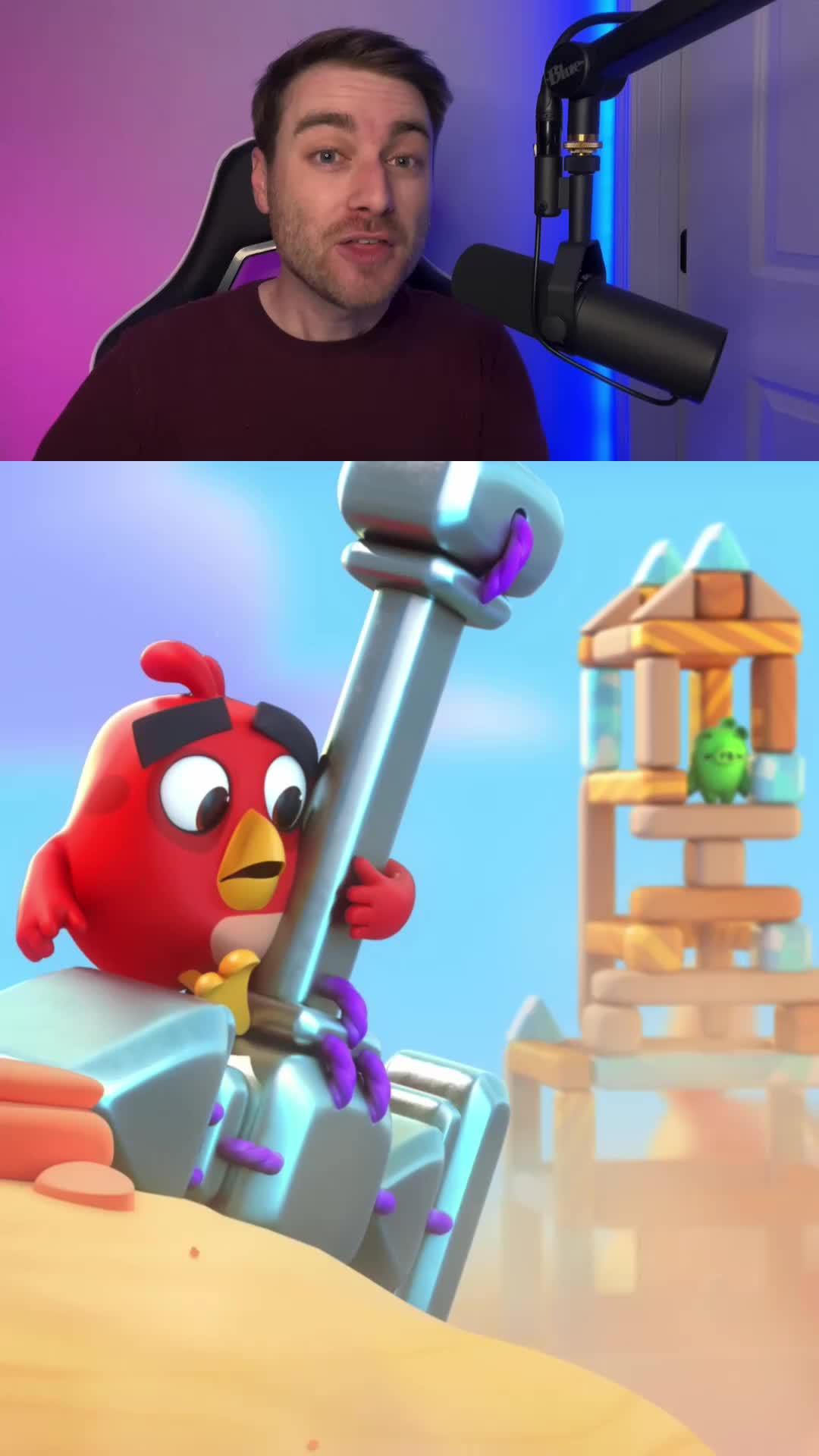 All-new Angry Birds slingshot game!