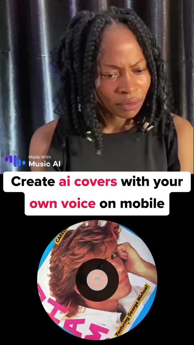 Create AI covers with your own voice on mobile