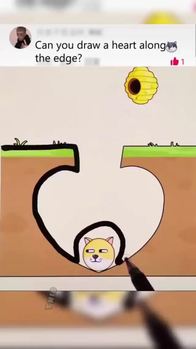 Draw a line and save pets and make them happy!