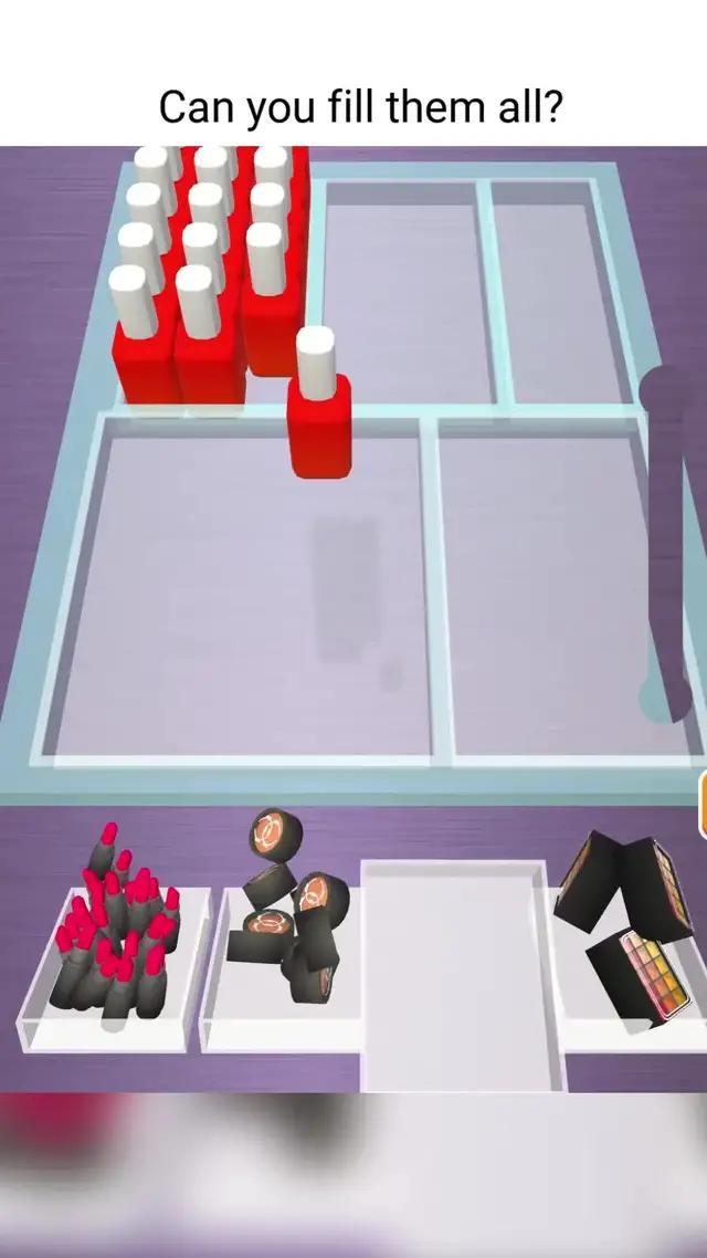 Who puts make up materials to the fridge?