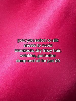 Givingaway! There are more than just comfy 😌😌😌 #silk #bedsheets #acne #wrinkles #haircare #temufinds