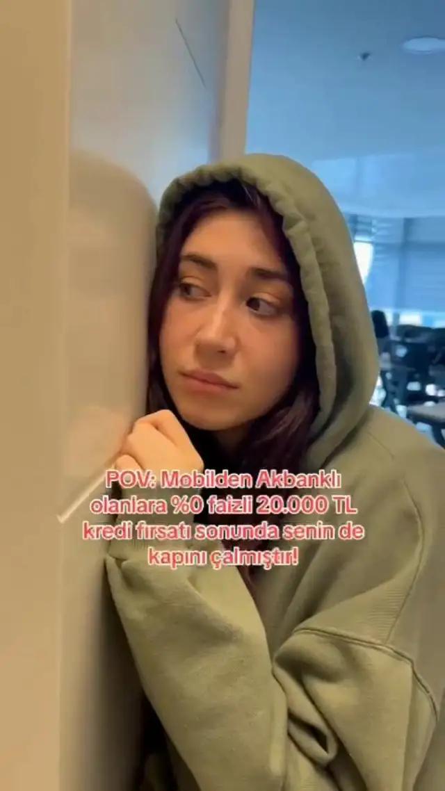 %0 Faizli 20.000 TL'ye Kadar Kredi Akbank'ta.