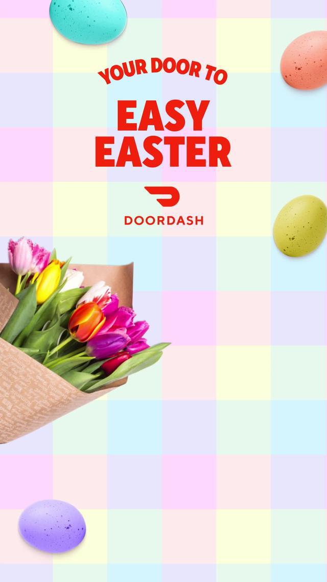 Get all your Easter essentials with DoorDash