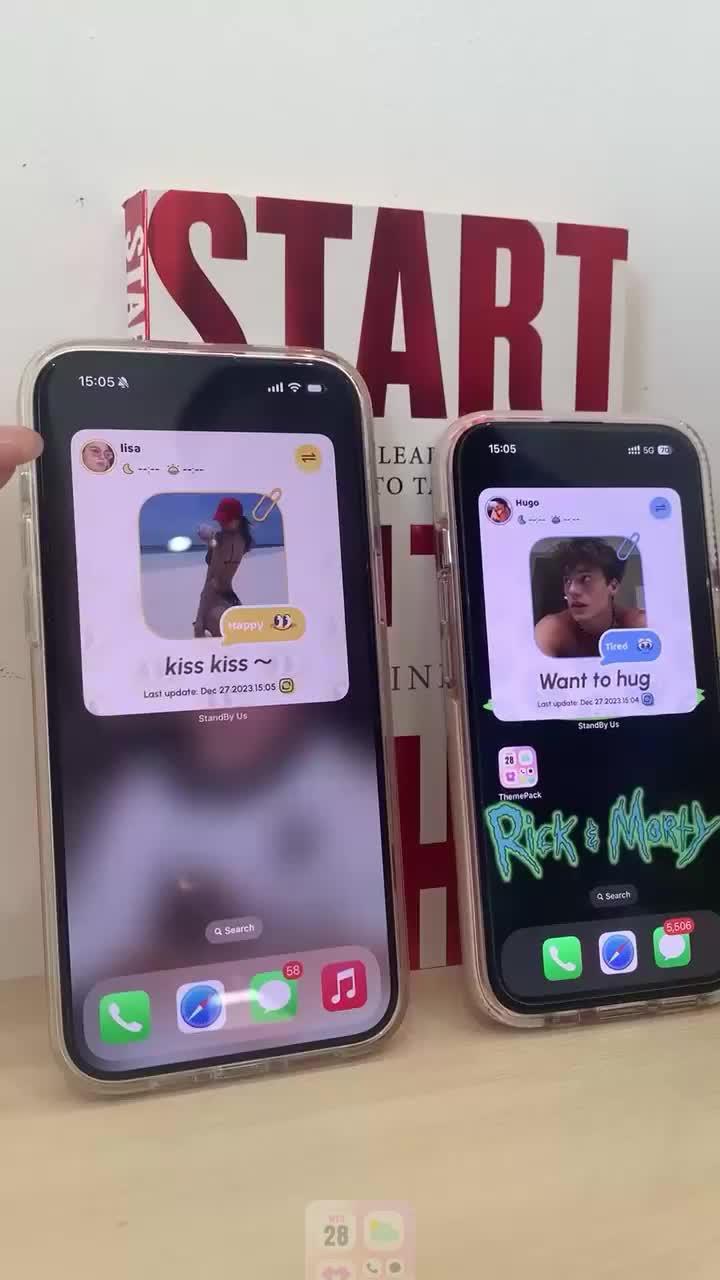 Set exclusive widgets & themes for your Phone