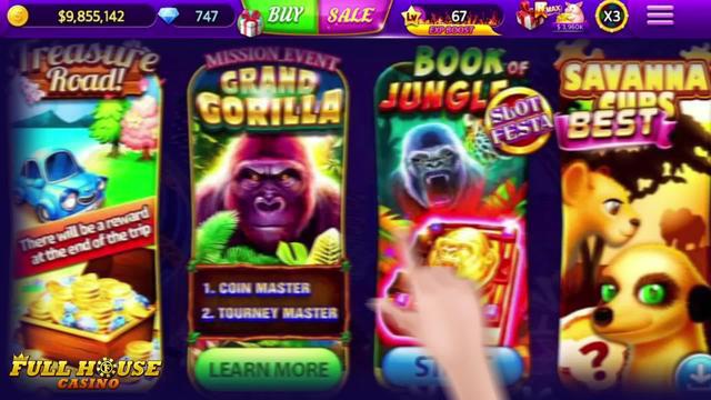 Poker, Blackjack, Baccarat, Bingo games, Slot machines all-in-one mobile app games