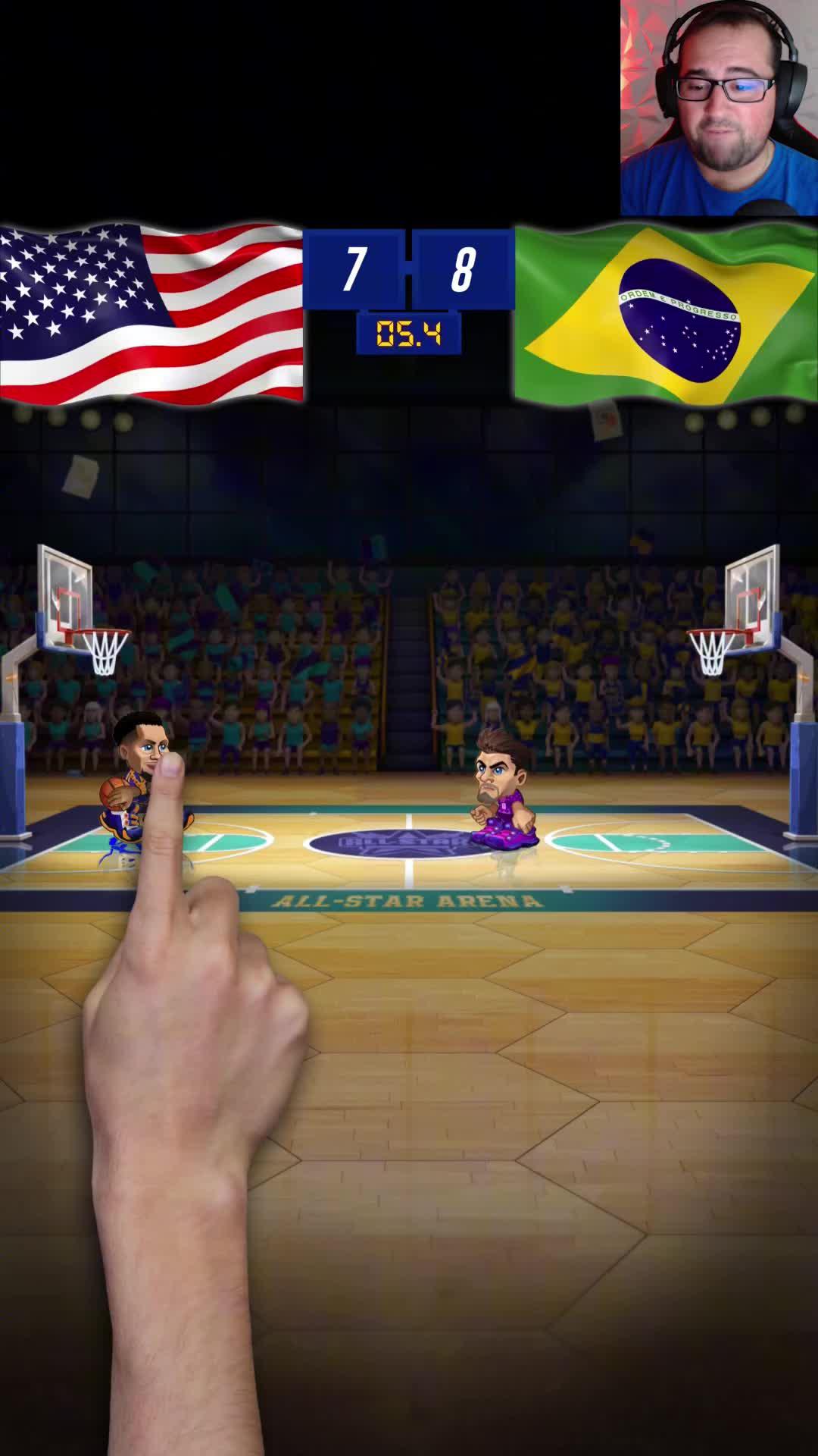 Dunk to the heart! Free Multiplayer Online Mobile Basketball Game.