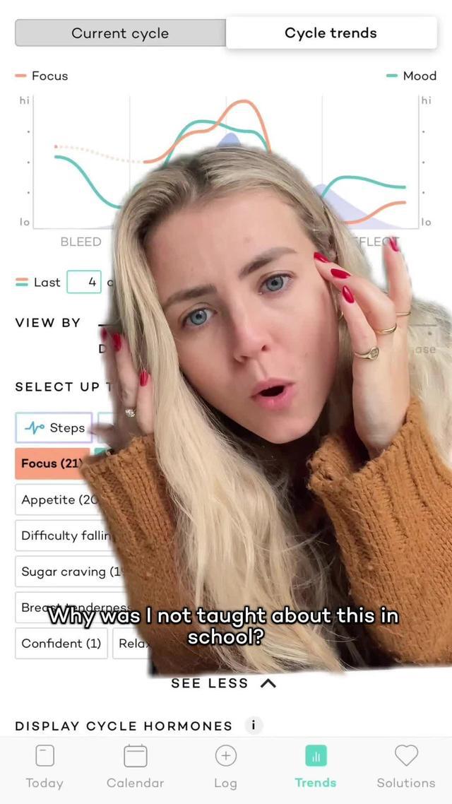 CHECK THIS: your daily hormone forecast to support your mind and body is waiting in app. 