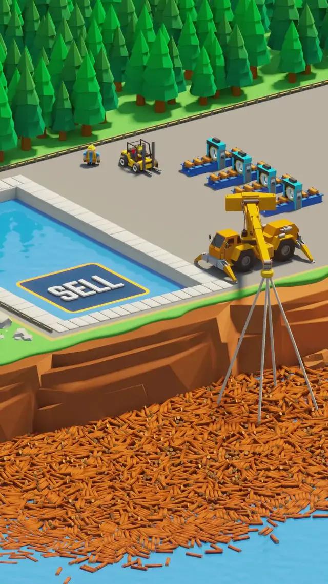 Build your own lumber harvesting empire!