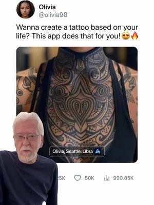 Get custom designed tattoo in a few seconds!