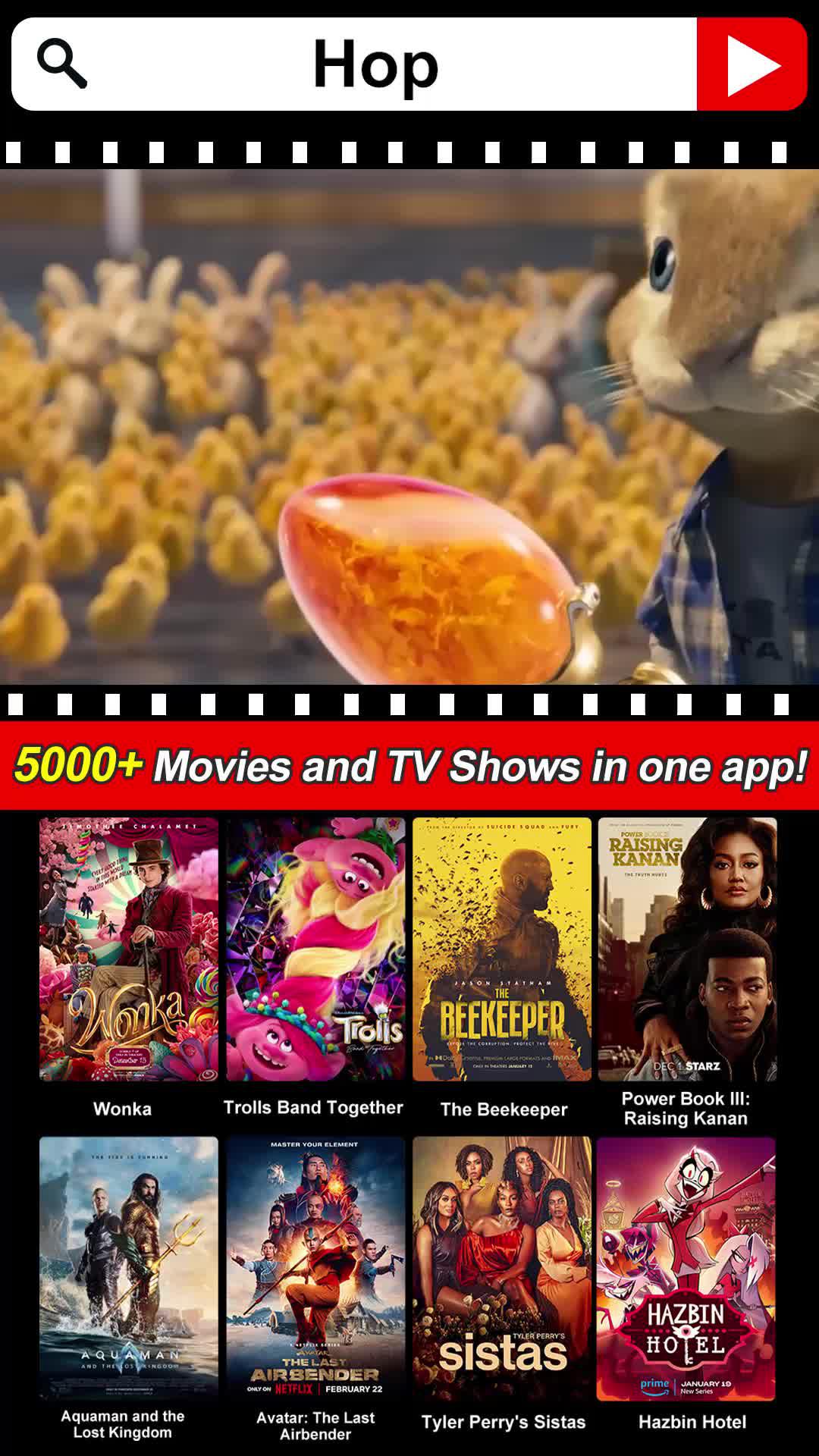 Watch blockbuster movies as you like