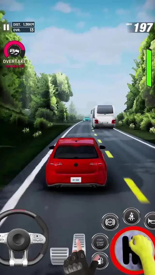 Nothing is better than overtake in the highway!