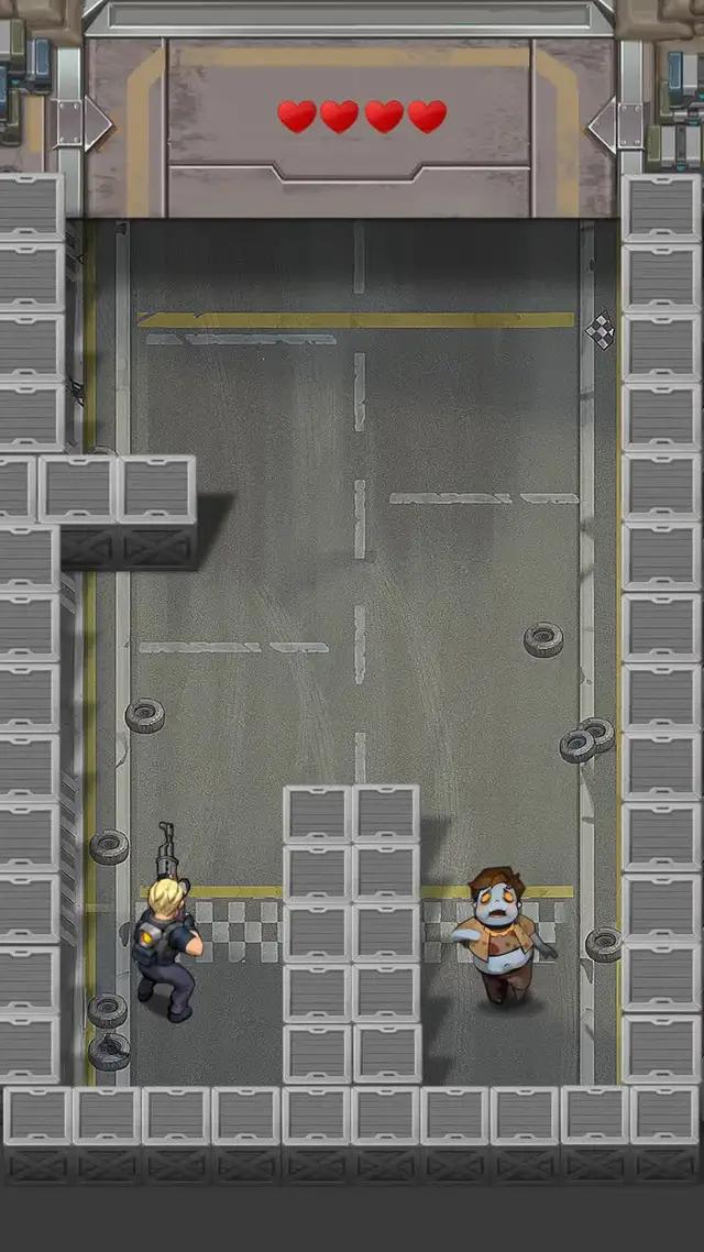 Create your squad and shoot the zombies