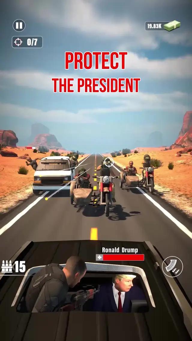 Aim and shoot. Shoot & shoot.