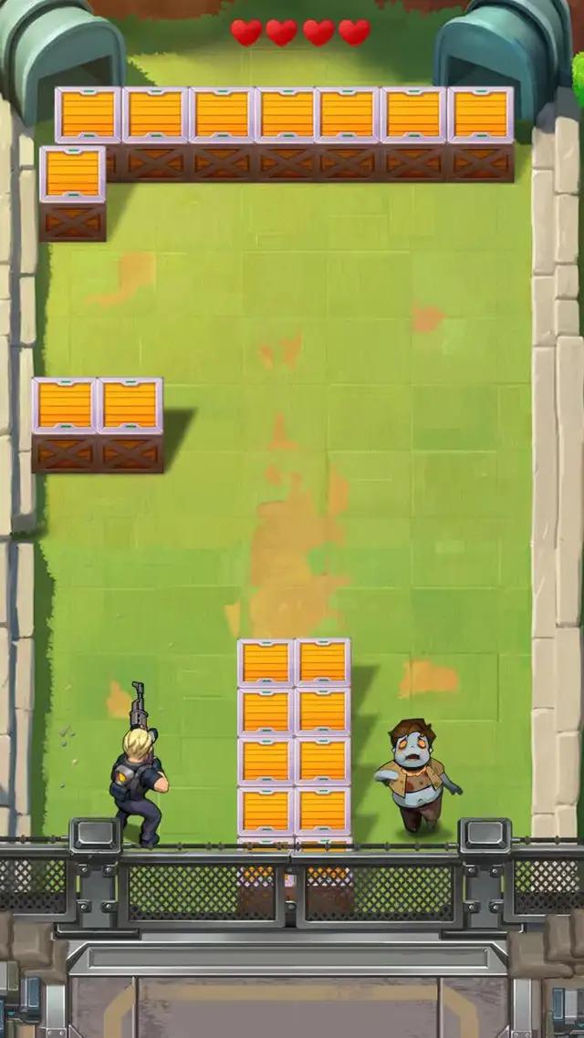 Create your squad and shoot the zombies