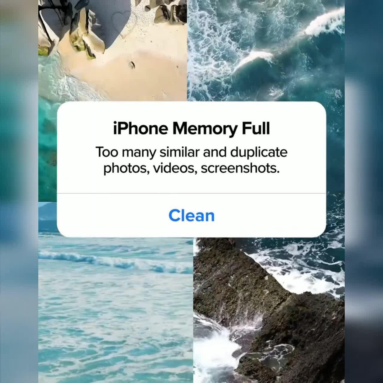 iPhone storage warnning!!!