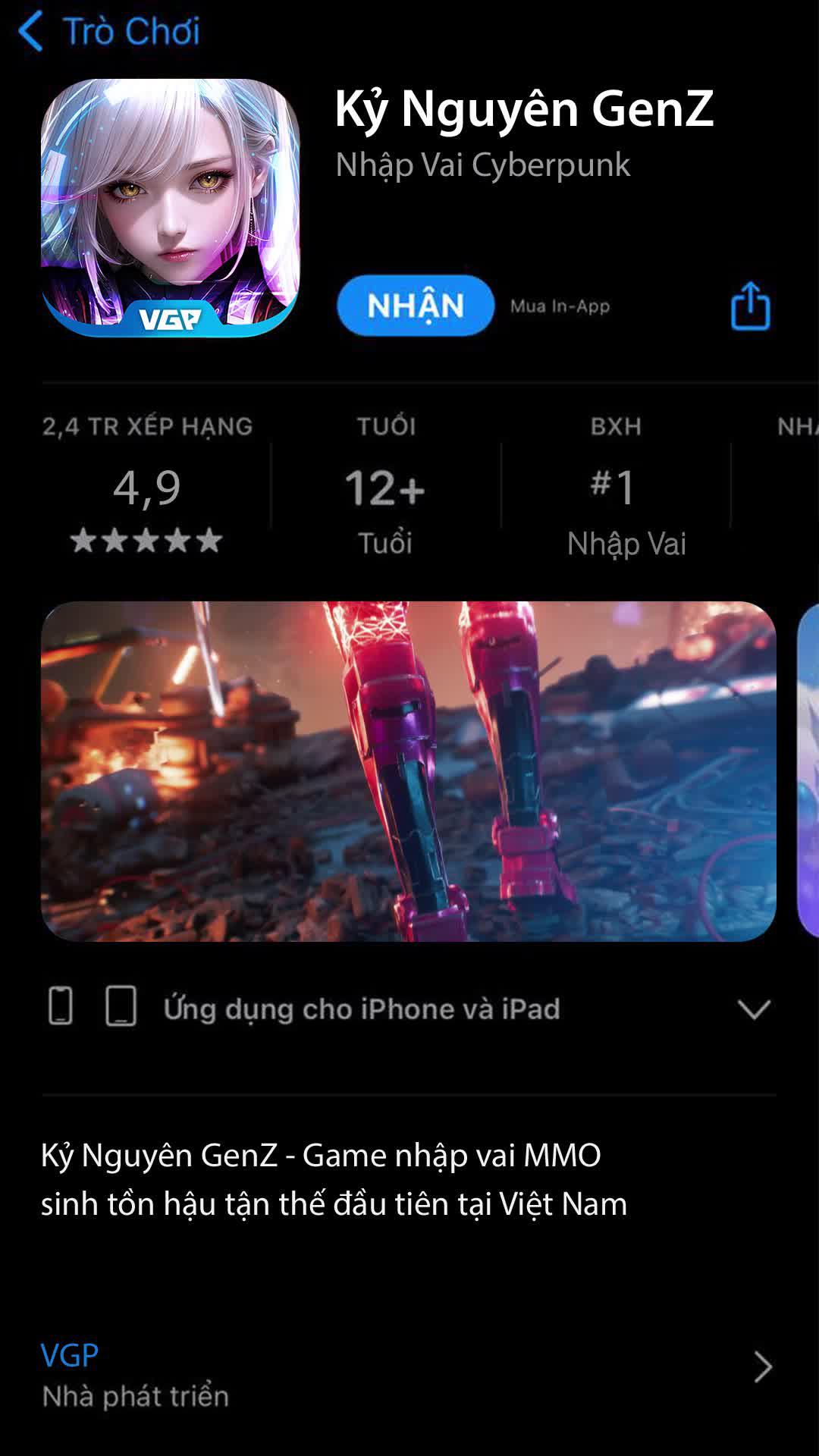 Siêu Phẩm Nhập Vai CyberPunk Chính Thức Ra Mắt