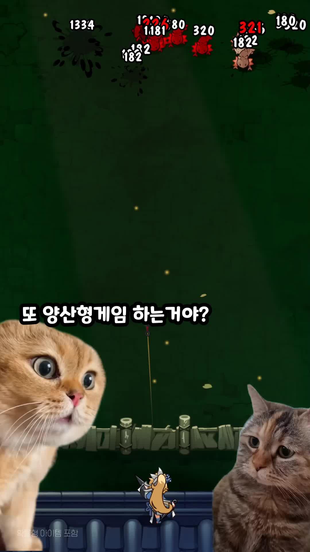 귀여운 미소녀 고양이 닌자와 함께하는 디펜스 RPG