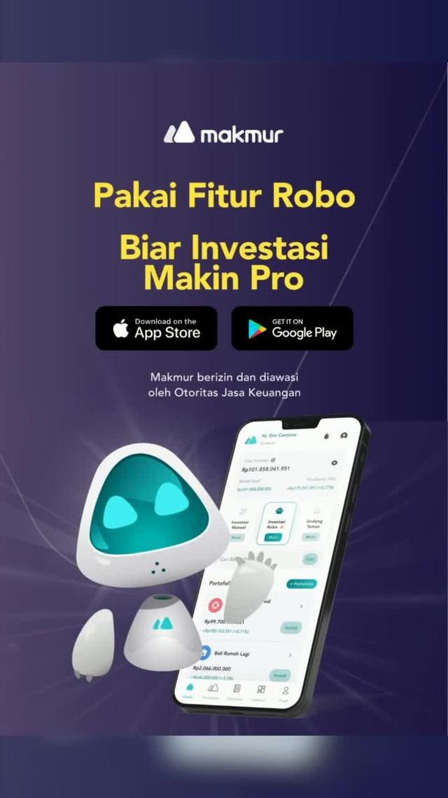 Pakai fitur Robo, biar investasi kamu makin pro