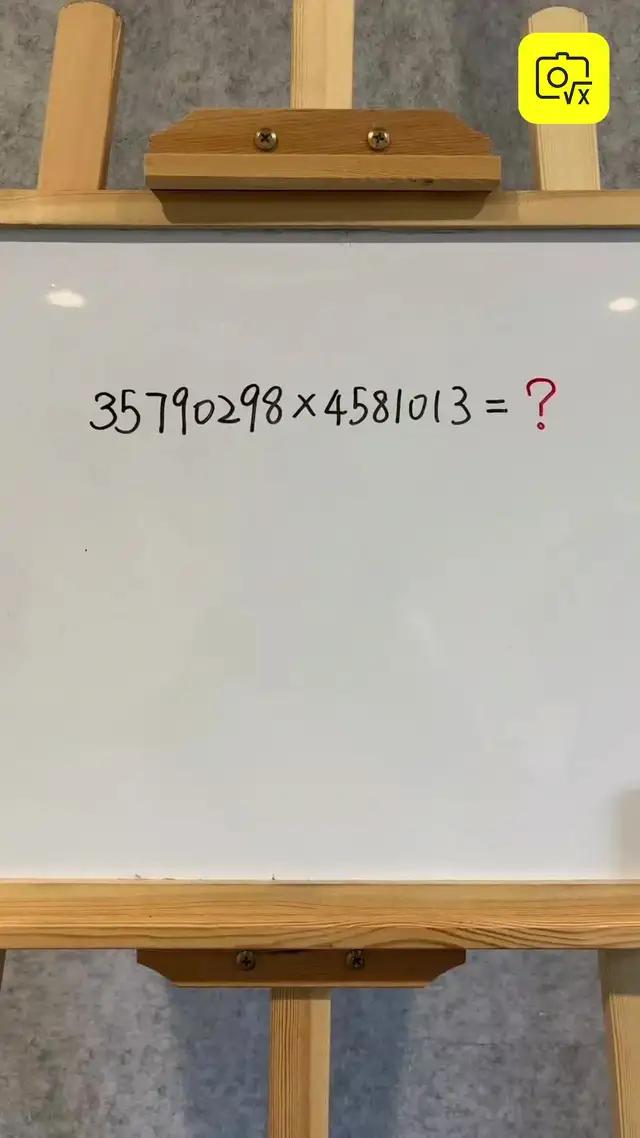 Solve math problem in 10s with this app