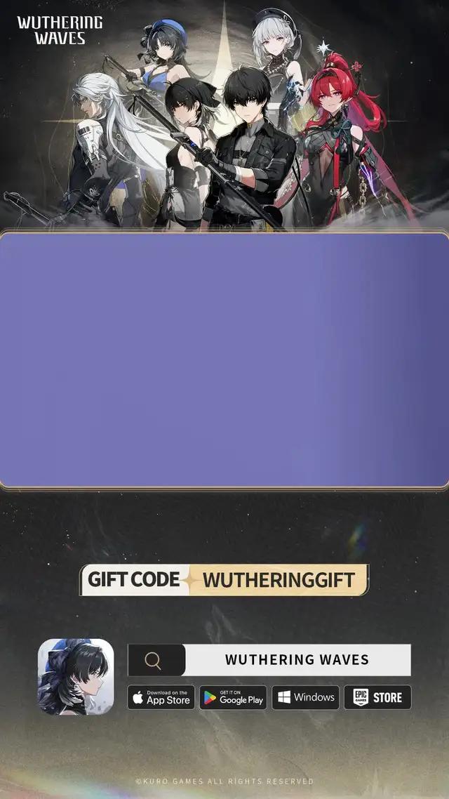 Open World RPG with Endless Possibilities! Set sail for your journey in Wuthering Waves!!!